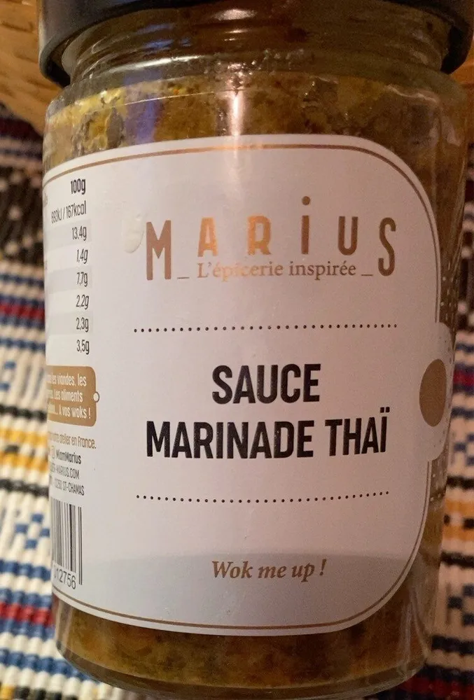 Sauce marinade thaï