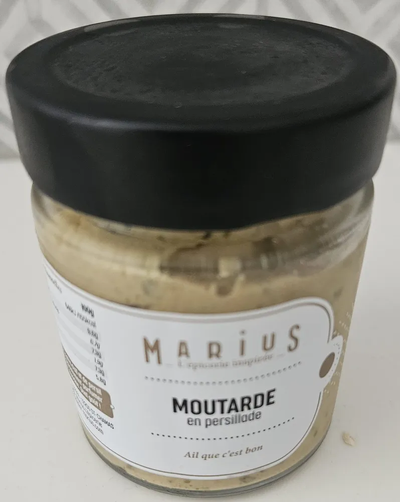 Moutarde en persillade