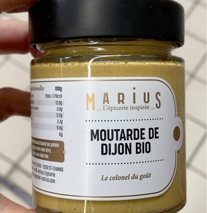 Moutarde de dijon bio