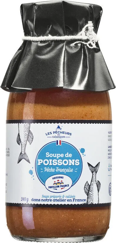 Soupe de POISSONS Pêche Française