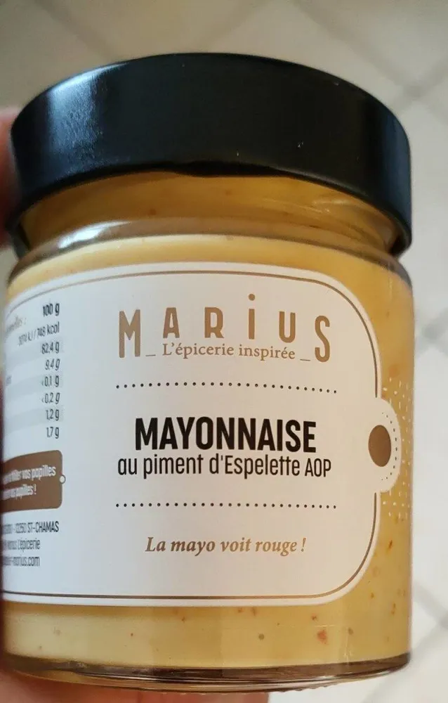 Mayonnaise au piment d'Espelette