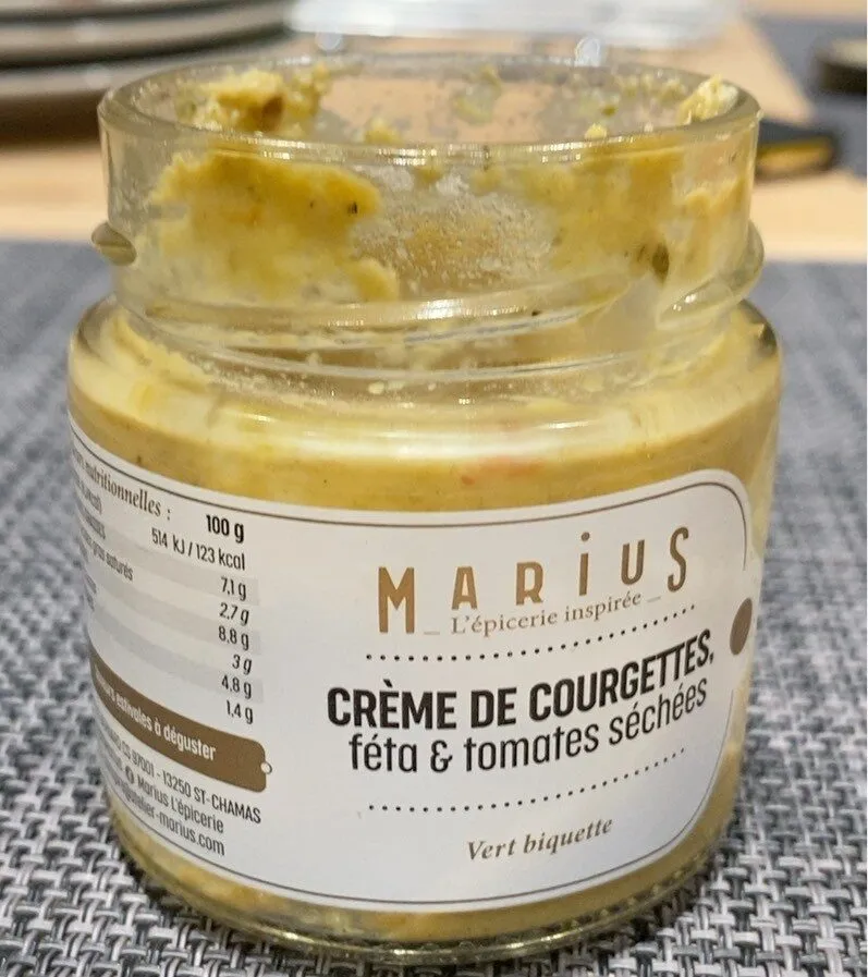 Creme de courgettes