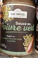 Sauce poivre vert