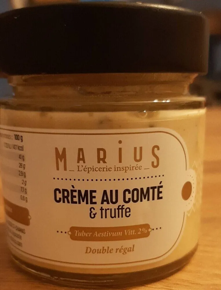 Crème au comté et truffe