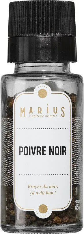 Moulin poivre noir entier