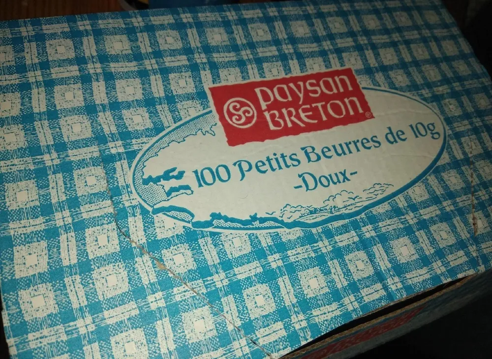 100 petits beurres de 10 g doux