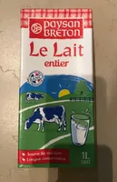Le lait entier