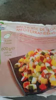 Brunoise de légumes méditerranéens