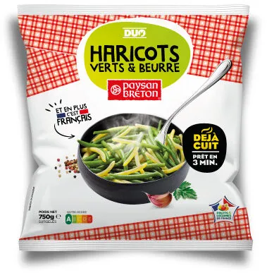 Duo haricots verts et beurre