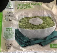Epinards hachés a la creme