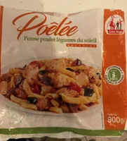 Penne poulet legumes du soleil
