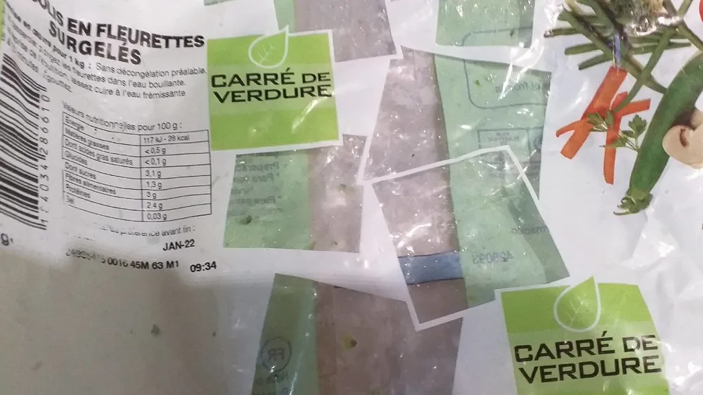 Brocolis en Fleurettes