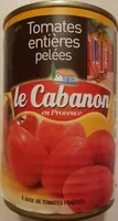 Tomates entières pelées