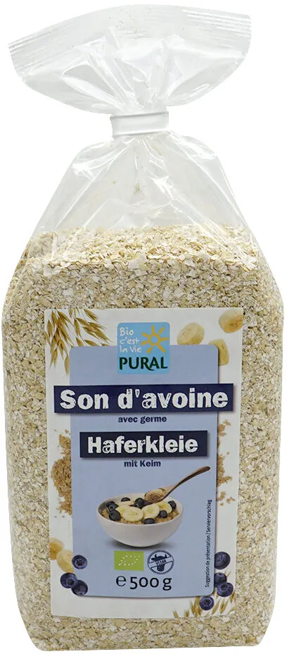 Son D'avoine Bio avec germe 500G ? Pural