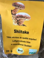 Shiitake Tetes Sechees