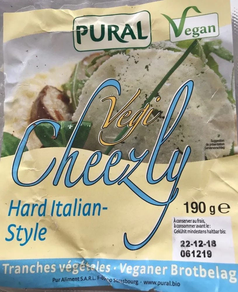 Vegi cheezly hard italian style
