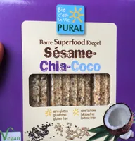 Barre sesame chia coco