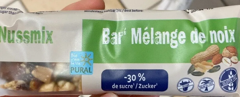 Bar mélange de noix
