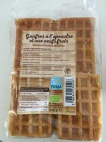 Gaufres à l'épeautre et aux oeufs frais