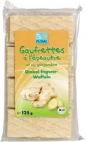 Gaufrettes à L'épeautre & Au Gingembre BIO ? ? Pural