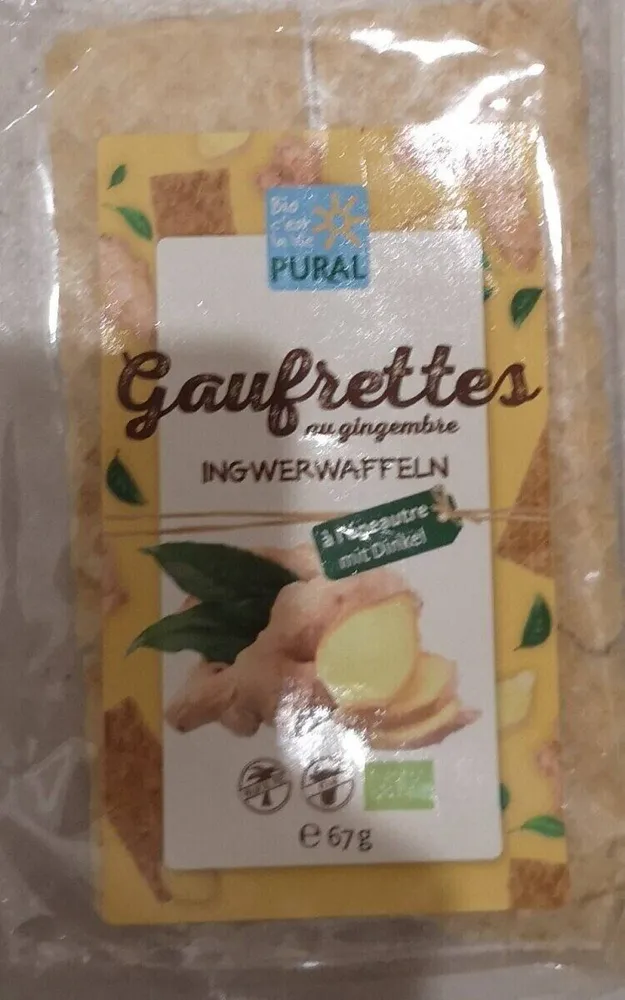 Gaufrettes au gingembre INGWERWAFFELN