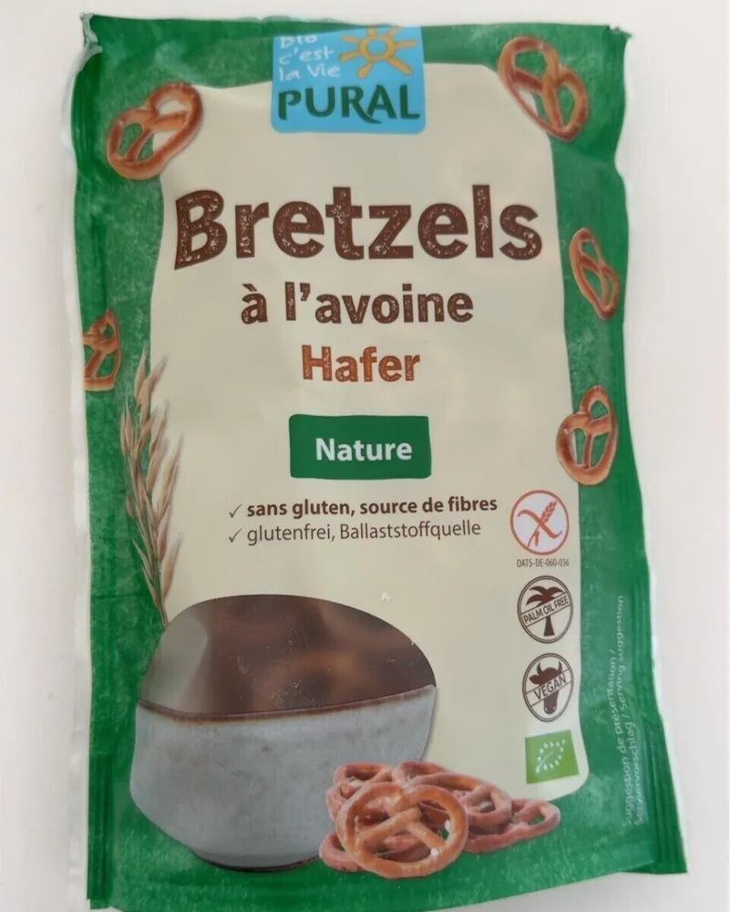 Bretzels à l'avoine Hafer Nature