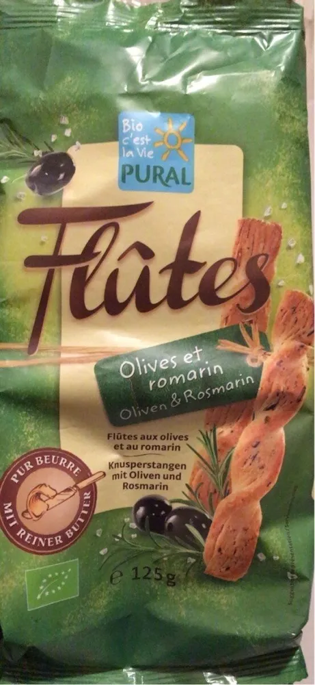 Flutes Olives et Romarin BIO