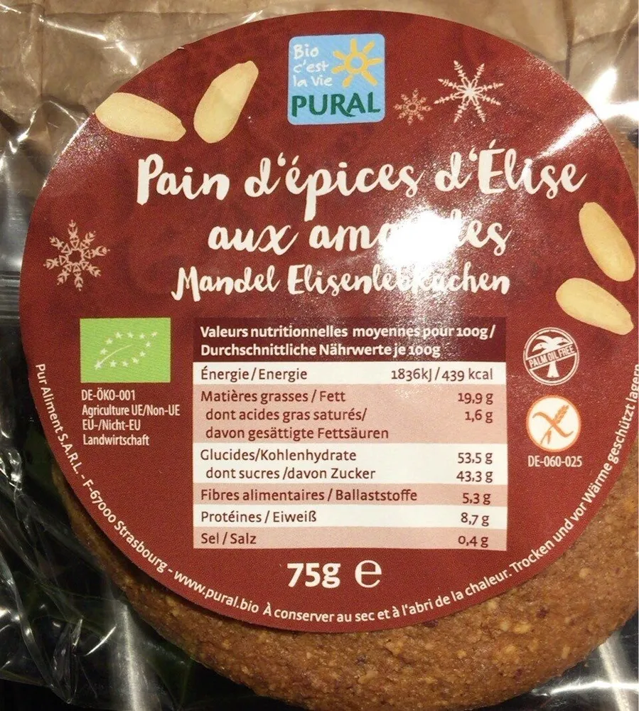 Pain d’epices d’Elose