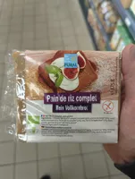 Pain de riz complet