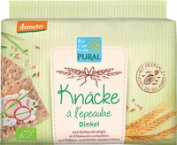 Knäcke à l'épeautre Dinkel aux farines de seigle et d'épeautre complètes