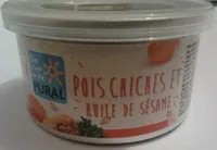 Pois chiches et huile de sésame