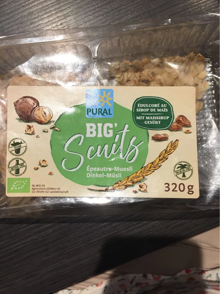 Bigscuits Epeautre Muesli 320G