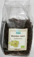 Raisins secs sultanines