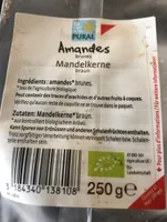 AMANDES AVEC PEAU