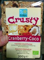 Tranches croustillantes Cranberry-Coco