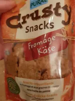 Snacks croustillants fromage