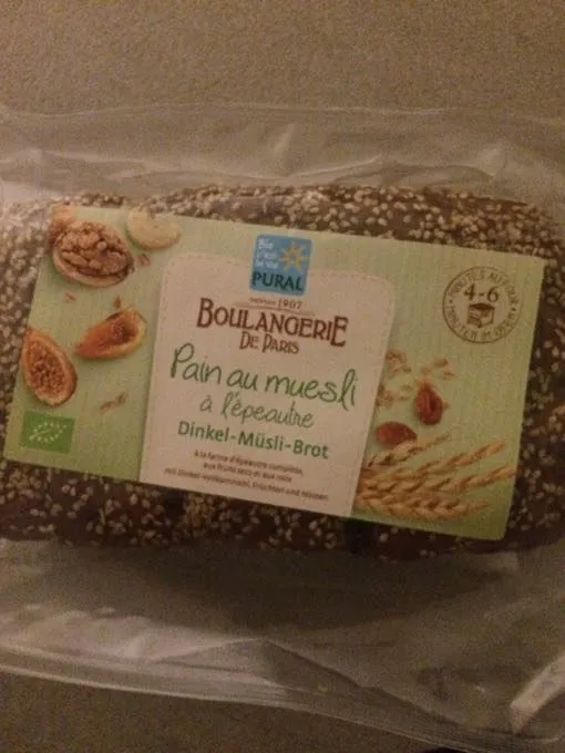 Pain Muesli Epeautre