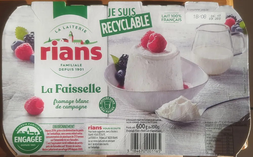 La Faisselle 6 pots