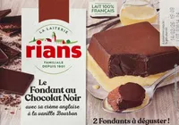 Le fondant au chocolat noir
