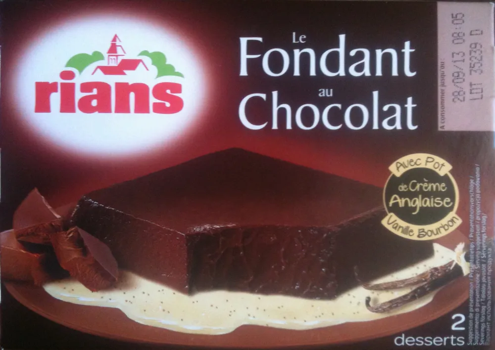 Fondant au chocolat