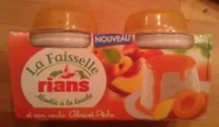 La Faisselle et son coulis Abricot-Pêche