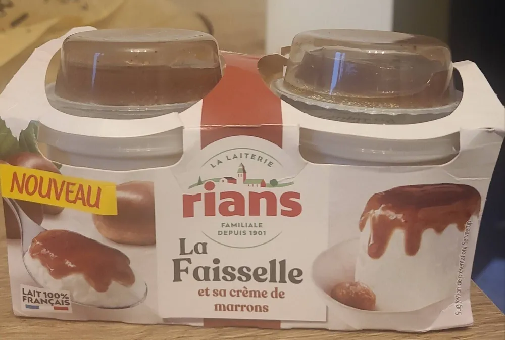 La Faisselle et sa crème de marrons