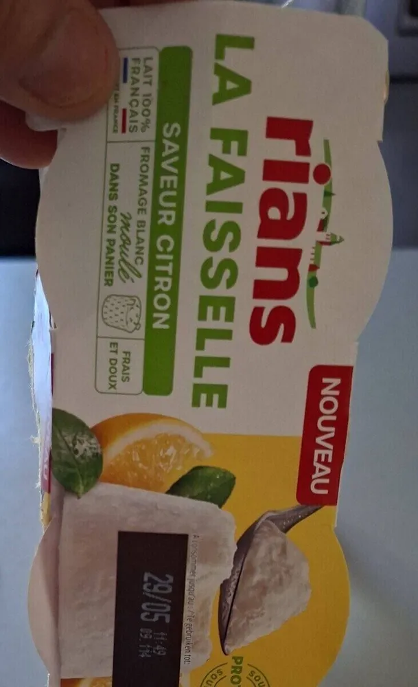 La faisselle saveur citron