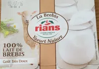 La Brebis - Yaourt nature