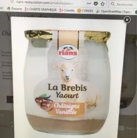 Yaourt lait de brebis chataigne vanille
