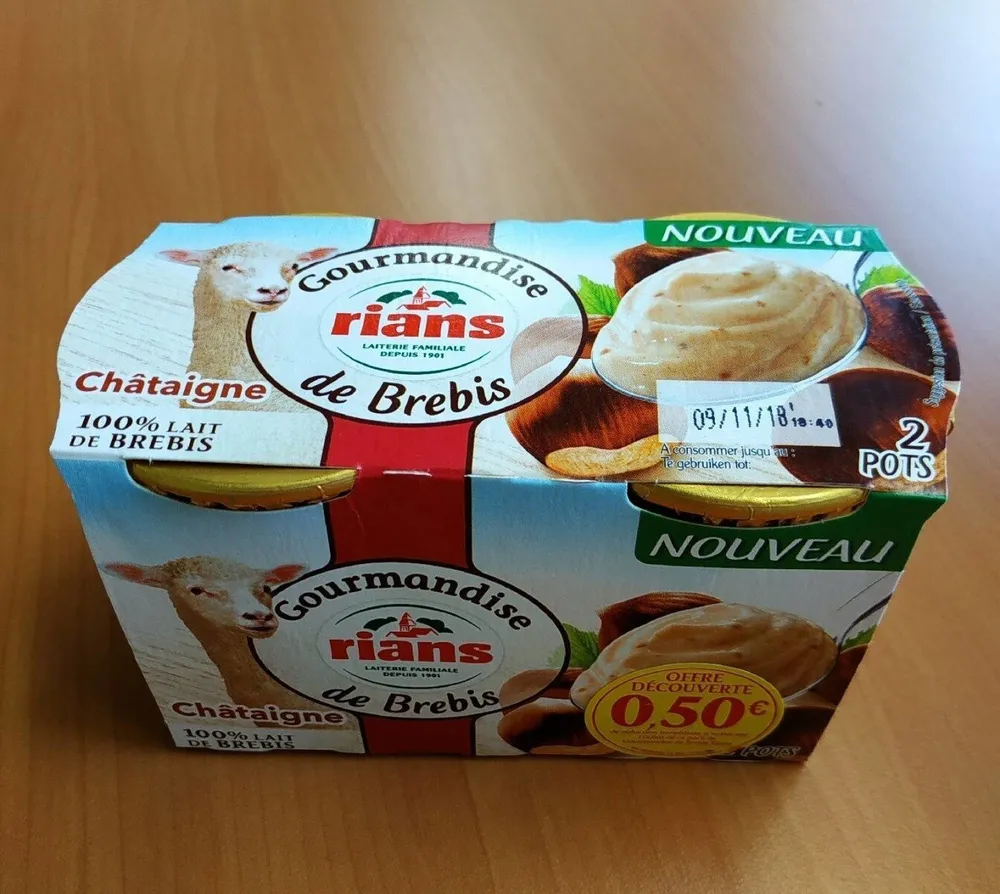 Gourmandise de Brebis châtaigne