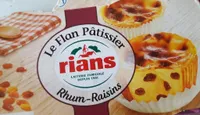 Le Flan Pâtissier Rhum-Raisins
