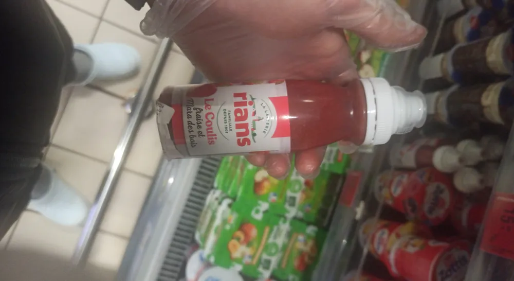 Coulis de fraise des bois