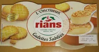L'onctueux Galettes sablées