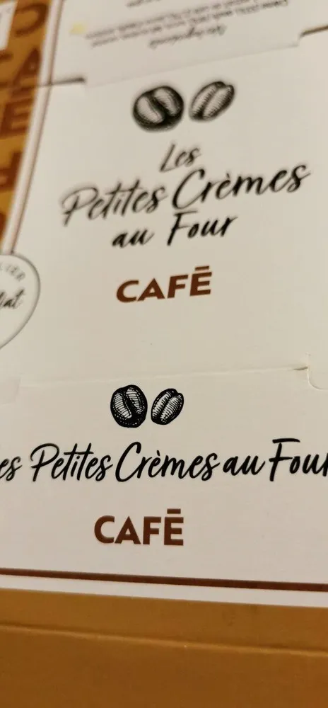 Les petites crèmes au four café